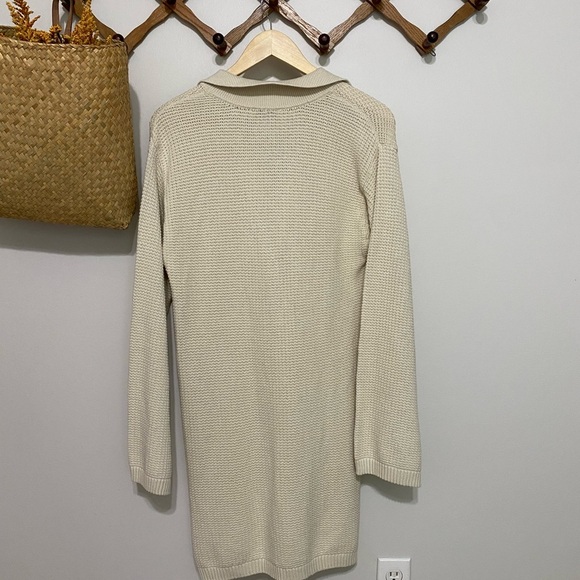 Onia Cream Knit Sweater Dress - Picture 5 of 7